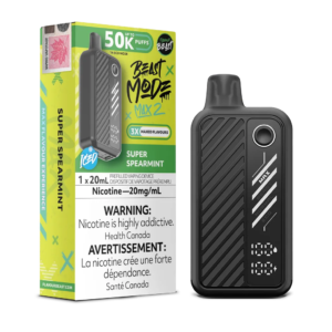 Super Spearmint Flavour Beast Mode Max 2 - Disposable 50K