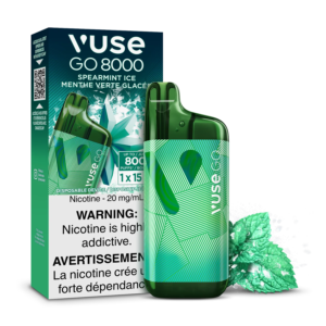 Spearmint Ice Vuse GO 8000 - Disposable Vape