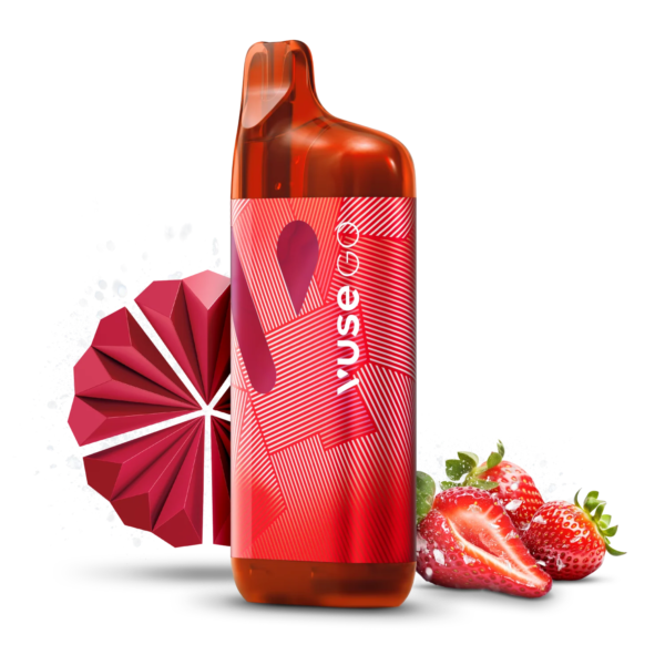 Strawberry Ice Vuse GO 8000 - Disposable Vape