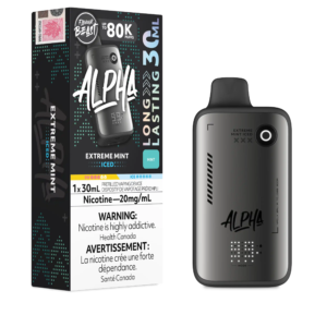 Extreme Mint Iced Flavour Beast Alpha - Disposable Vape 80K