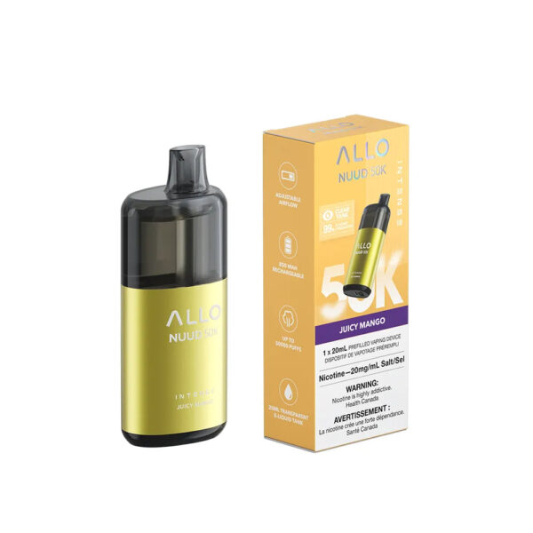 Juicy Mango Allo Intense Nuud - Disposable 50K