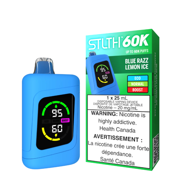 STLTH60K-DEVICE_KITPACKAGE-BLUERAZZLEMONICE.png Blue Razz Lemon Ice Stlth 60K - Disposable Vape