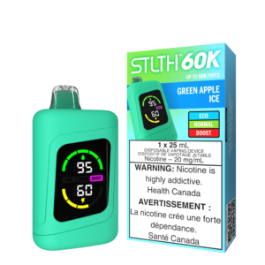 Green Apple Ice Stlth 60K - Disposable Vape
