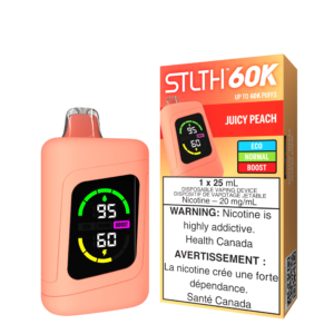 Juicy Peach Stlth 60K - Disposable Vape