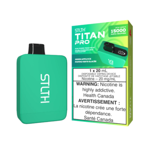 Green Apple Ice Stlth Titan Pro - Disposable 15K