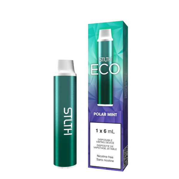 Polar Mint Nicotine Free Stlth ECO - Disposable Vape