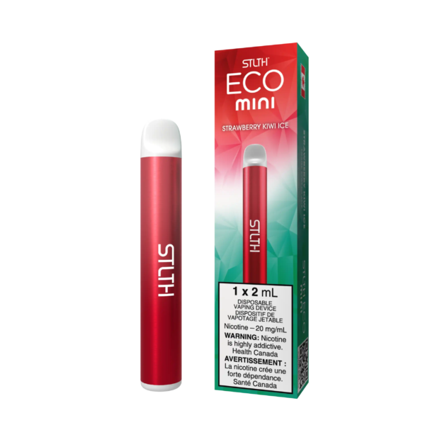 Strawberry Kiwi Ice Stlth Eco Mini - Disposable Vape