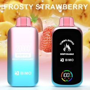 Bimo vape Turbo 20000 Puffs Frosty Strawberry