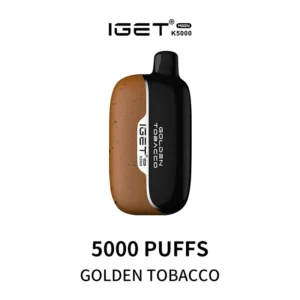 Iget Moon 5000 Puffs Golden Tobacco Ultimate
